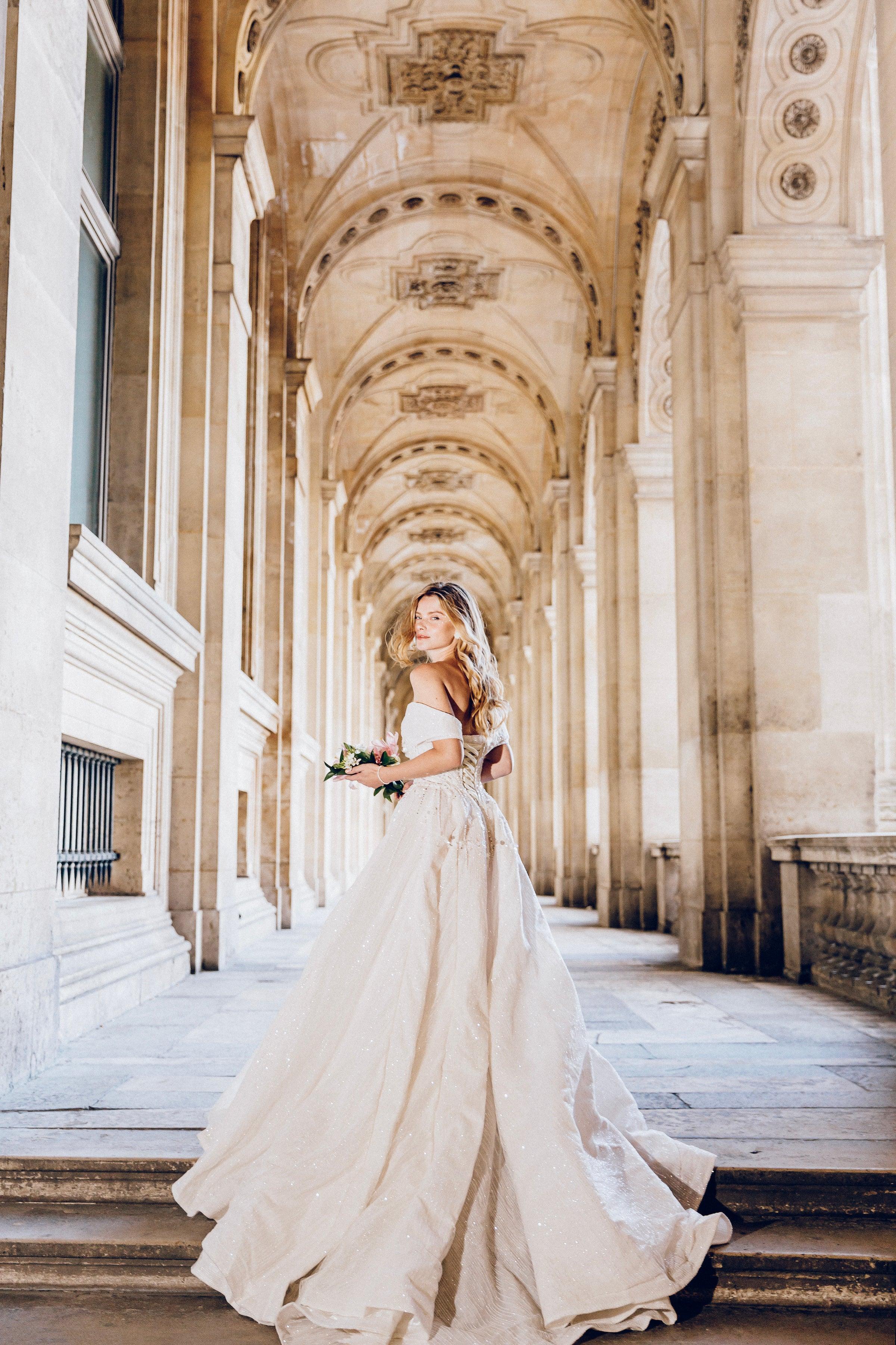 Princess Wedding Gown | Off Shoulder Bridal Gown | Dare and Dazzle
