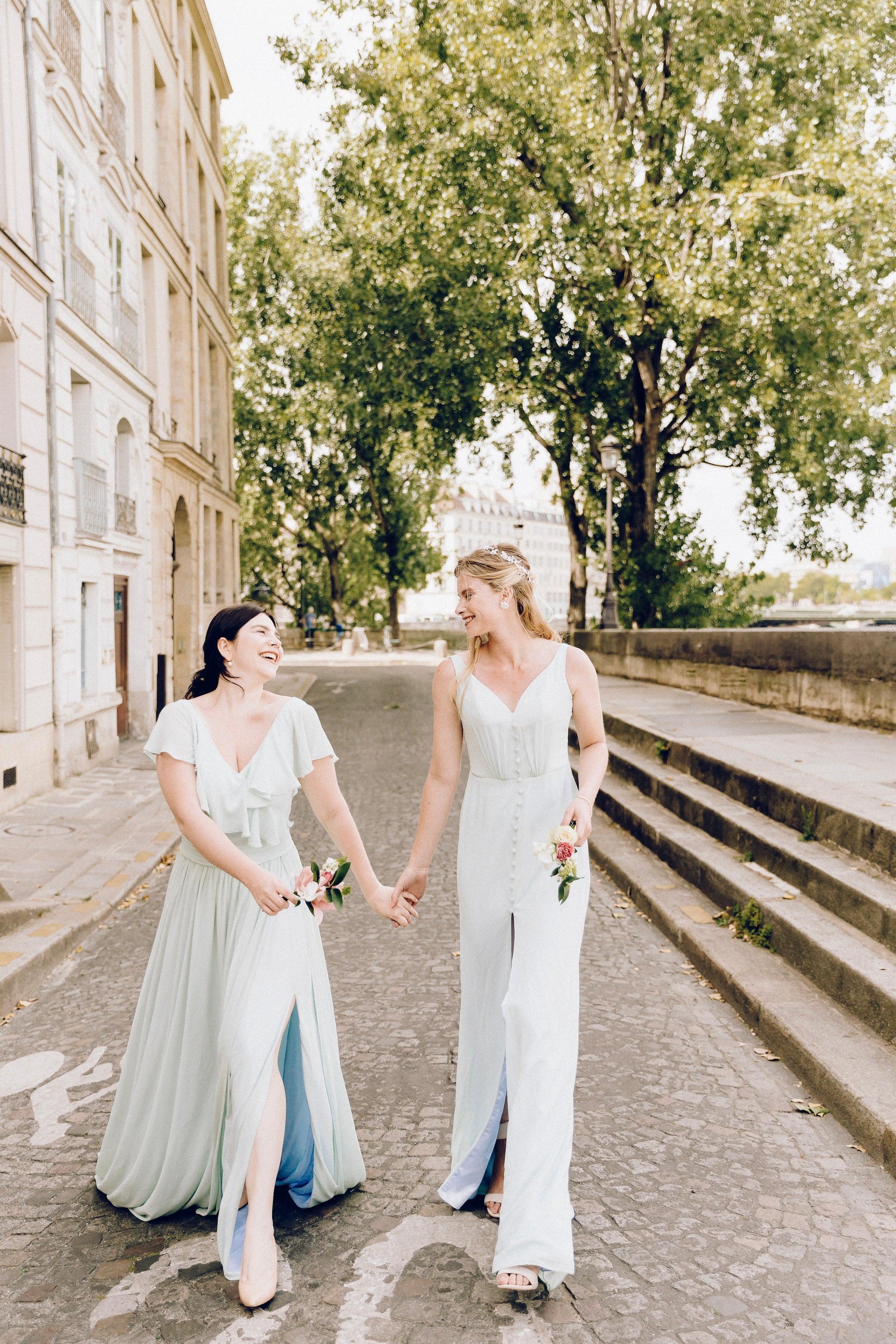 Wrap Bridesmaid Dress | Chiffon Wedding Dress | Dare and Dazzle Wrap Bridesmaid Dress | Chiffon Wedding Dress | Dare and Dazzle