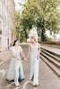 Wrap Bridesmaid Dress | Chiffon Wedding Dress | Dare and Dazzle