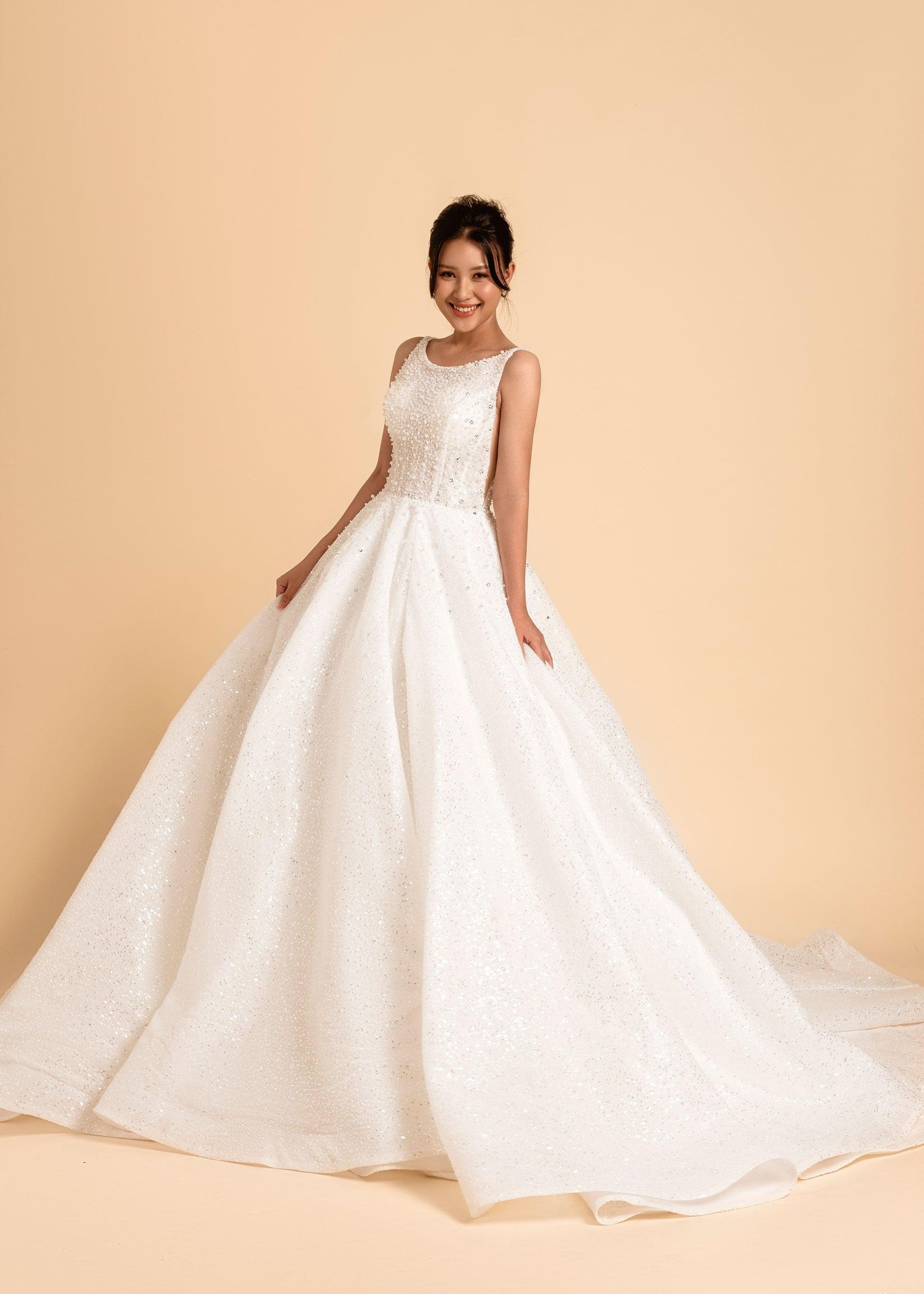 Sparkly Ball Gown | Rosalind Ball Gown | Dare and Dazzle