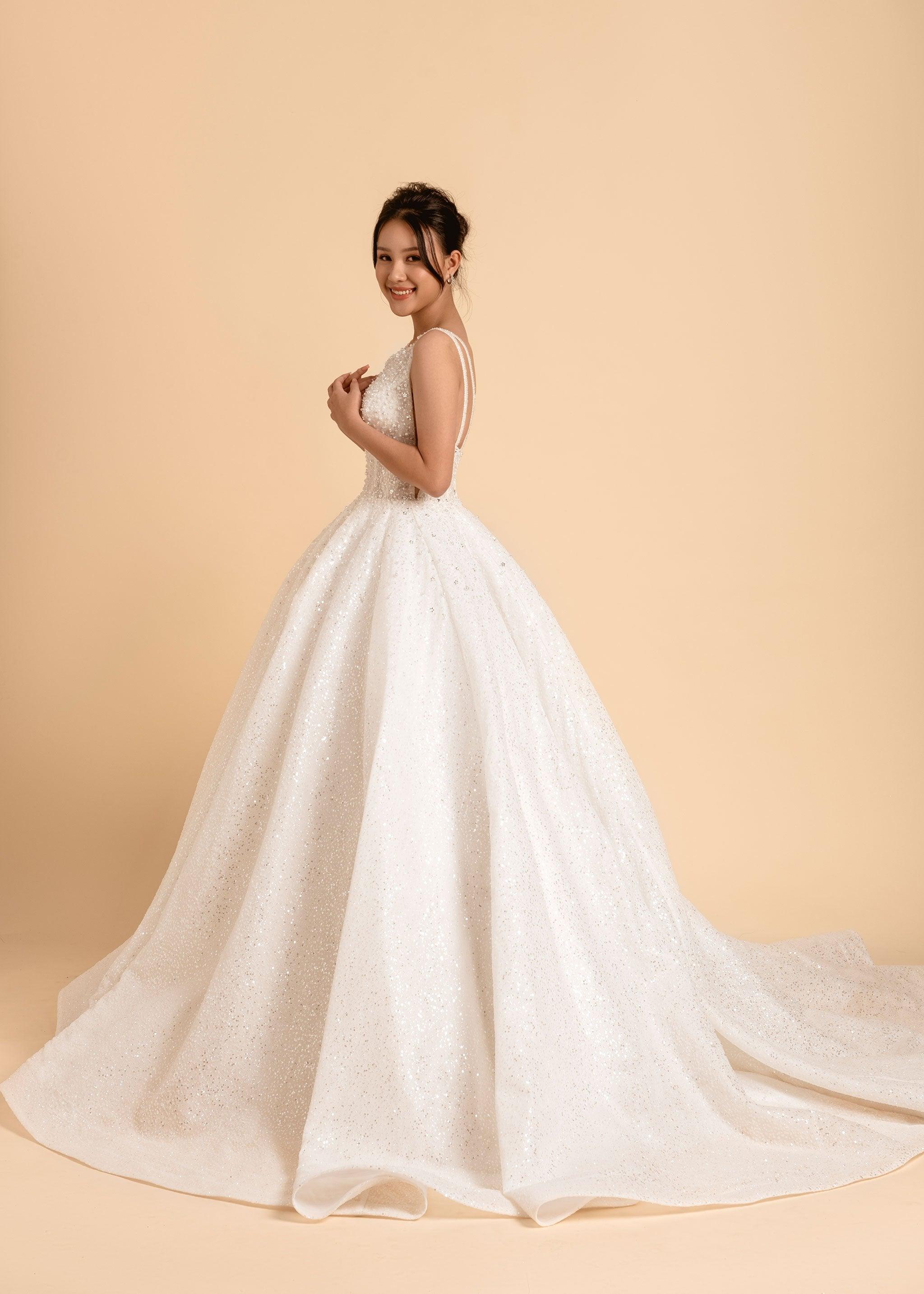 Sparkly Ball Gown | Rosalind Ball Gown | Dare and Dazzle