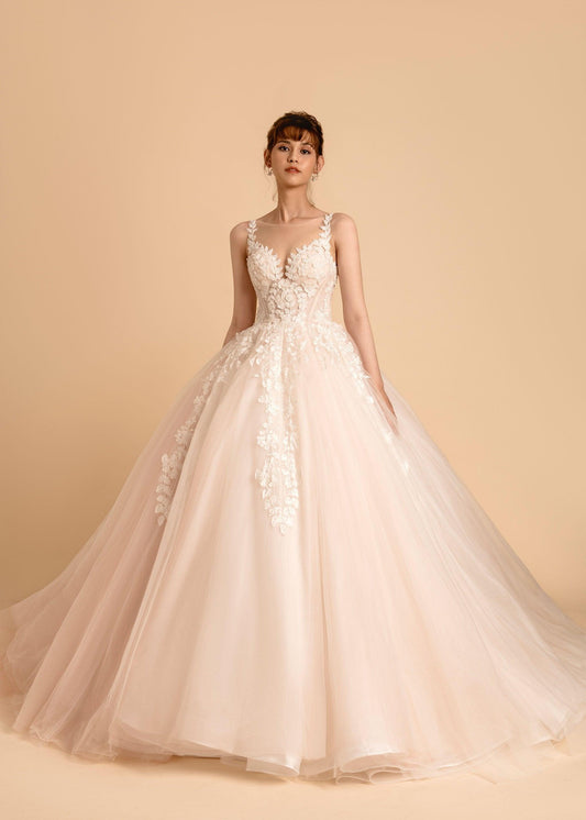 Princess Ball Gown | Sweetheart Neckline Ball Gown | Dare and Dazzle