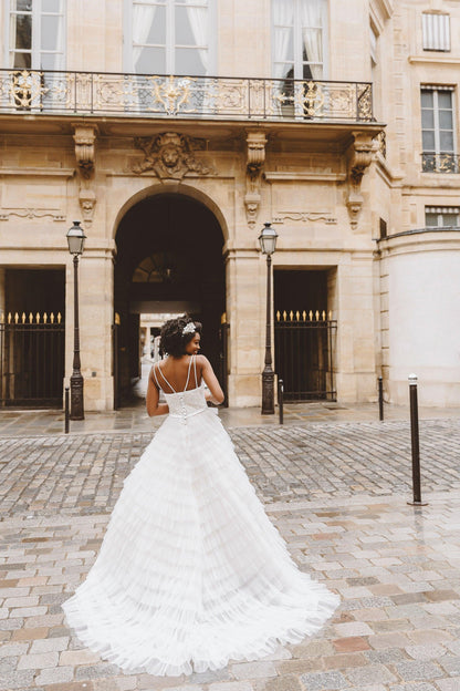 Tulle Skirt Wedding Dress | Tulle Wedding Dress | Dare and Dazzle