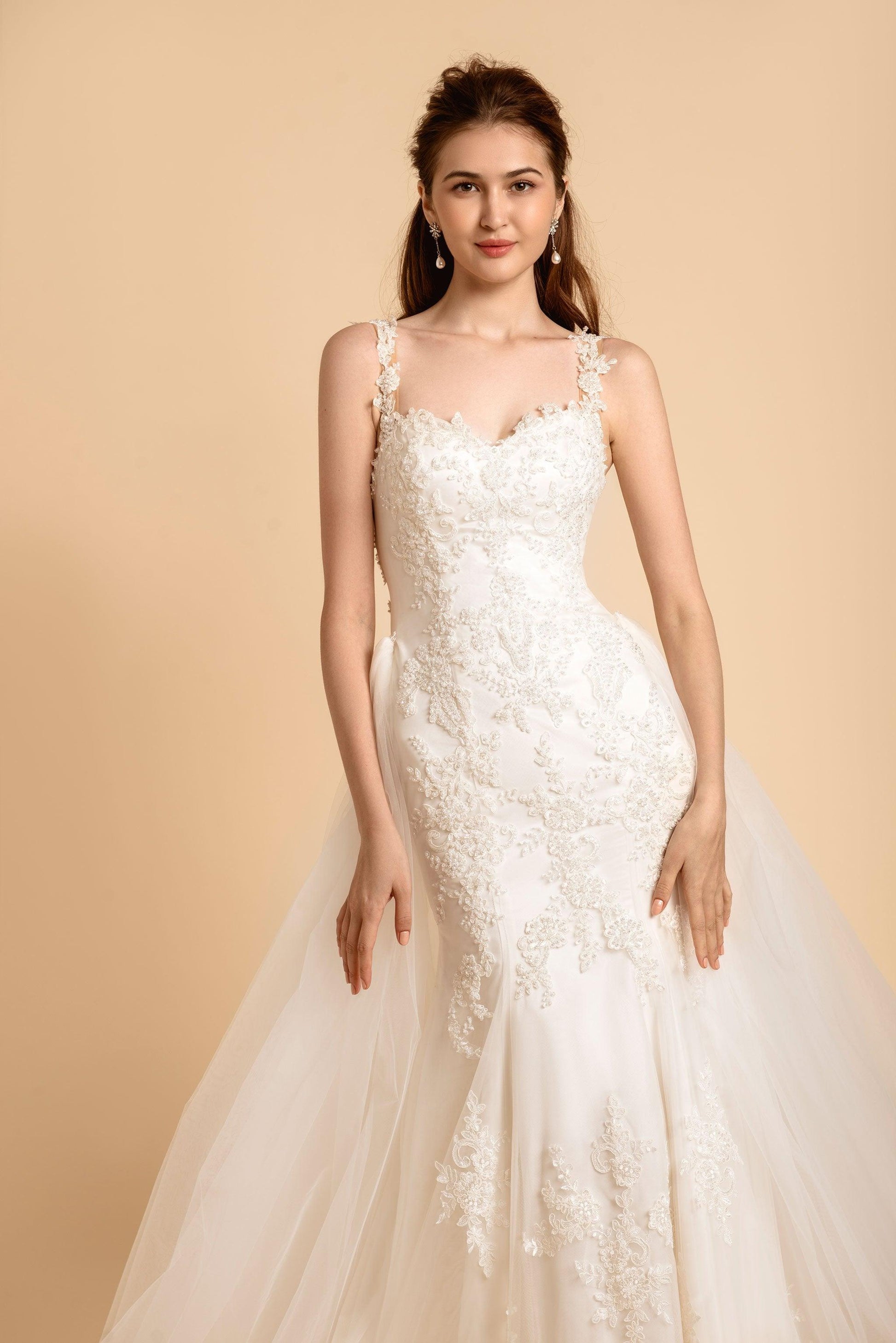 Satin Wedding Gown | Bridal Wedding Dress | Dare and Dazzle