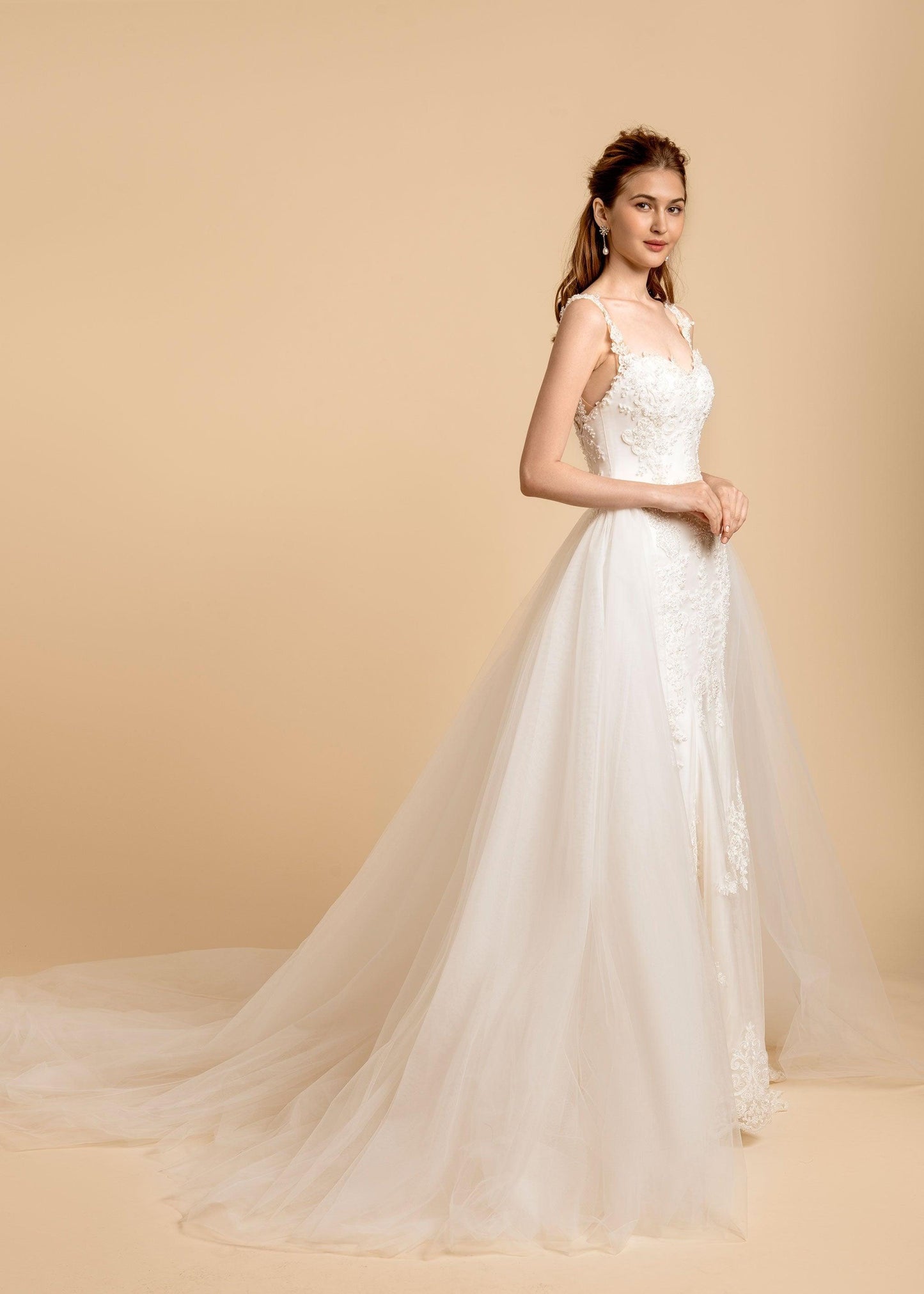 Satin Wedding Gown | Bridal Wedding Dress | Dare and Dazzle