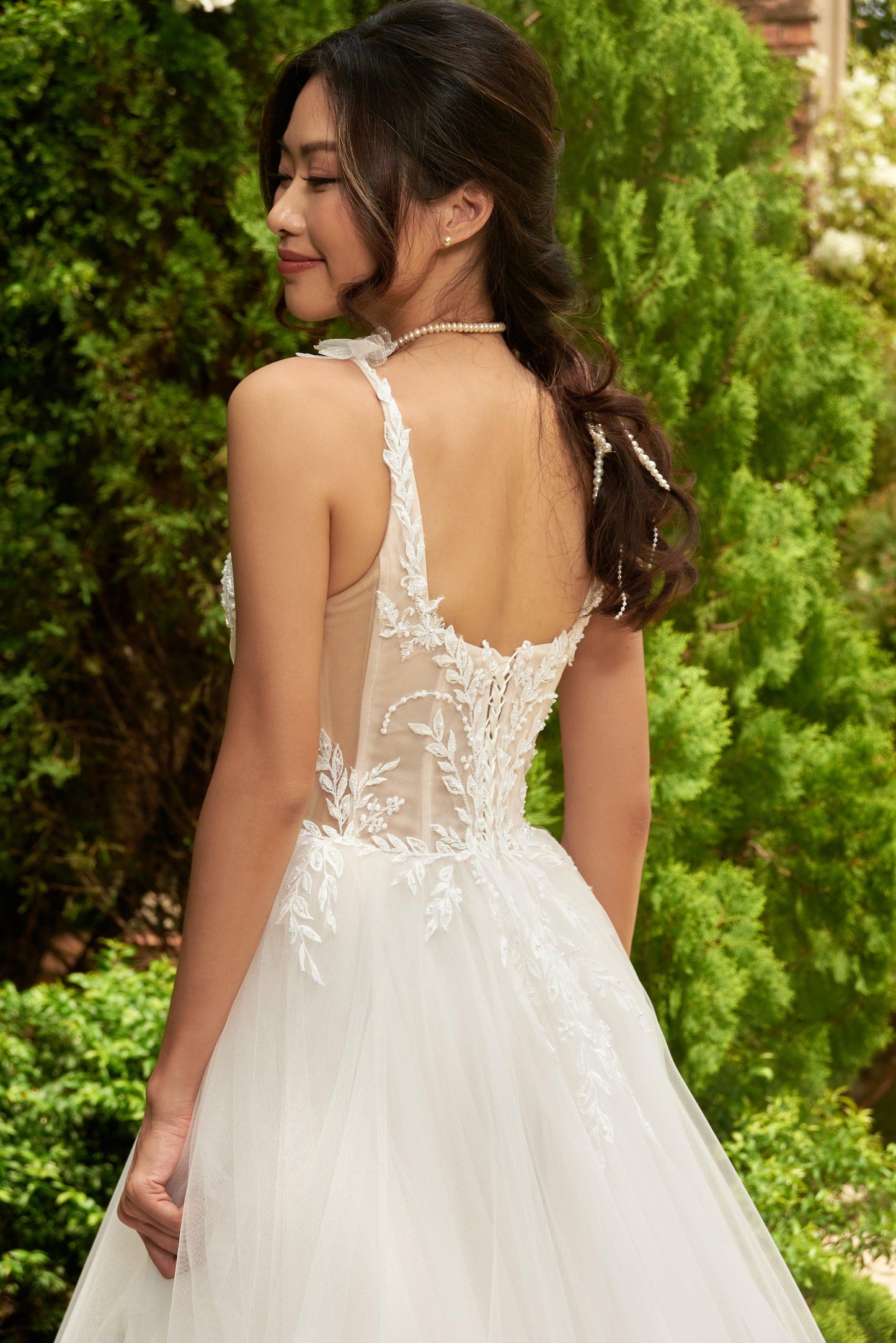 Ivory Wedding Dresses | Sleeveless Ivory Gown | Dare and Dazzle