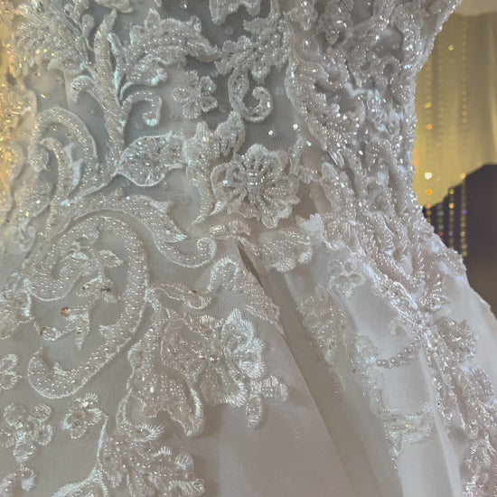 Organza Wedding Dress | Flattering Wedding Dress | Dare and Dazzle