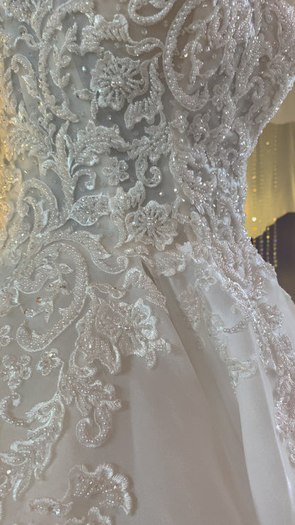 Organza Wedding Dress | Flattering Wedding Dress | Dare and Dazzle