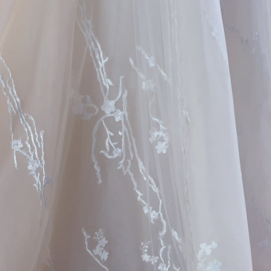 A Line Wedding Gown | A Line Silhouette Dress | Dare and Dazzle